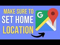 Video thumbnail for How To Change Home Location On Google Maps