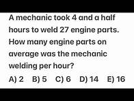 Video thumbnail for IB entrance exam practice question grade 8