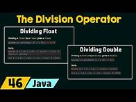Video thumbnail for The Division Operator in Java
