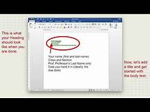 Video thumbnail for Prof. Schrader's MLA Formatting Guide