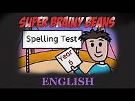 Video thumbnail for Spelling Test Year 6 - Spelling in English KS2