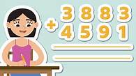 Video thumbnail for Add numbers with 4 digits or more together - KS2 Maths - Learning with BBC Bitesize