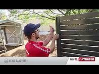Video thumbnail for HowTo Install Stratco Ezi-Slat Fencing: Installing a Gate