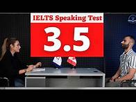 Video thumbnail for IELTS Speaking Test Band score 3.5 with feedback 2024
