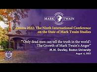 Video thumbnail for M.M.Dawley, "Only dead men can tell the truth in this world': The Growth of Mark Twain's Anger"