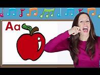 Video thumbnail for Learn Phonics Song for Children (Official Video) Alphabet Song | Letter Sounds | Signing for babies