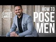 Video thumbnail for How to Pose Men | 10 Poses in 2 Minutes