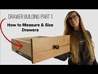Video thumbnail for How to Measure and Size Drawer Fronts & Drawer Boxes