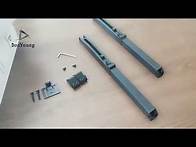 Video thumbnail for DonYoung Barn Door Soft Close Mechanism Installation