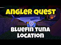 Video thumbnail for [LOCATION] Where to Find Bluefin Tuna in Fisch Roblox | Angler Quest