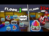Video thumbnail for The ULTIMATE Pebble Army... #3 | Dandy's World | 8 Pebbles run (Floors 1-22)