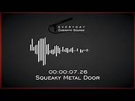 Video thumbnail for Squeaky Metal Door | HQ Sound Effects
