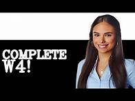 Video thumbnail for How To Fill Out W-4 Form For Tax Exempt (2025)