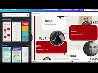 Video thumbnail for How to Complete the Template Timeline with Canva