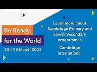 Video thumbnail for Learn more about Cambridge Primary and Lower Secondary programmes