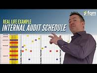 Video thumbnail for How To Write An Internal Audit Schedule (step-by-step)