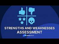 Video thumbnail for Strengths and Weaknesses Assessment