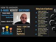 Video thumbnail for 8 Mark - 'Assess' - Structure - How to answer - GCSE Geography -