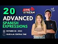 Video thumbnail for 20 Advanced Spanish Expressions to Sound More Natural