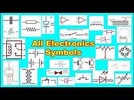 Video thumbnail for All Electronic Circuit Diagram Symbols || Basic Electronic Component Name And Symbol💻
