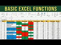 Video thumbnail for Essential Excel Formulas for Beginners | Basic Excel Functions Tutorial