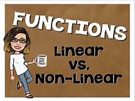 Video thumbnail for Linear vs Nonlinear Functions