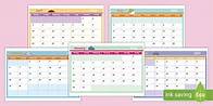 Video thumbnail for Editable 2025 Calendar