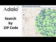 Video thumbnail for Adalo Search by ZIP Code radius the easy way