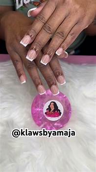 Video thumbnail for Short White French Tips 🤍 #nails #nailart #trending #nailtech #frenchtipnails