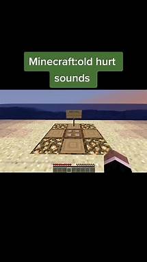 Video thumbnail for Remembering Minecraft's Old Hurt Sounds