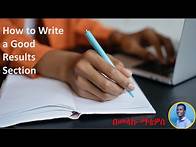 Video thumbnail for how to write result section in thesis (Amharic tutorial)