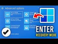 Video thumbnail for How To Enter Windows 11 Recovery Mode - Full Guide