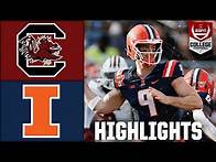 Video thumbnail for Cheez-It Citrus Bowl: South Carolina Gamecocks vs. Illinois Fighting Illini | Full Game Highlights