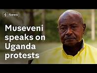 Video thumbnail for Uganda election: President Museveni says opposition are agents of ‘foreign interests’