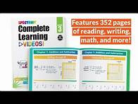 Video thumbnail for Spectrum Complete Learning + Videos 3rd Grade Workbooks All Subjects