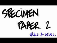 Video thumbnail for AQA A-Level Chemistry - Specimen Paper 2