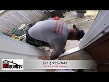 Video thumbnail for Paradise Exteriors Installation of Hurricane Impact Rated Single Hinged Door