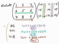 Video thumbnail for How to Multiply Matrices - A 3x3 Matrix by a 3x3 Matrix