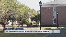 Video thumbnail for National mental health honor roll recognizes Coastal Carolina University with top merit