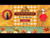 Video thumbnail for 🦃 Gobble Up the Fun with a Thanksgiving Trivia Quiz 2024 - Part 1 | Educational Videos For Kids