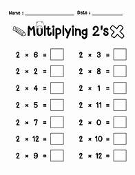 Video thumbnail for 44 Printable Multiplication Worksheets, Fill in the Blanks - Single Digit Multiplication (numbers 1 – 12), Math Drills - Etsy