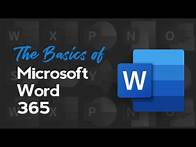 Video thumbnail for Free Course: Microsoft Word 365 Basics