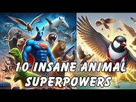 Video thumbnail for 10 Insane Animal Superpowers Science Can’t Explain! 🦸♂️🦑