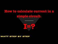 Video thumbnail for Calculate the current in a simpel electrical circuit.