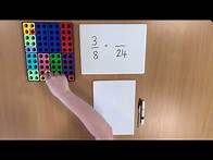 Video thumbnail for Year 5 - Equivalent Fractions - Missing Numbers - Numicon