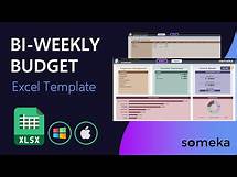 Video thumbnail for Bi-Weekly Budget in Excel | Two-Week Budget Excel Template