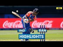Video thumbnail for India Vs Bangladesh Highlights Warm-Up Match: Team India Won By 60 Runs I T20 World Cup 2024