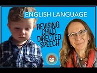 Video thumbnail for English Language A Level Revision: Child Directed Speech