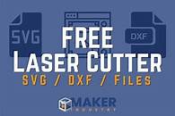 Video thumbnail for FREE Laser Cutter SVG / DXF Files and Templates - Maker Industry