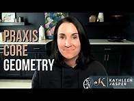 Video thumbnail for Praxis Core Math - Geometry Practice Problems | Angles | Volume | Circumference | Kathleen Jasper